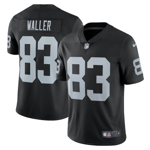 mens nike darren waller black las vegas raiders limited jersey